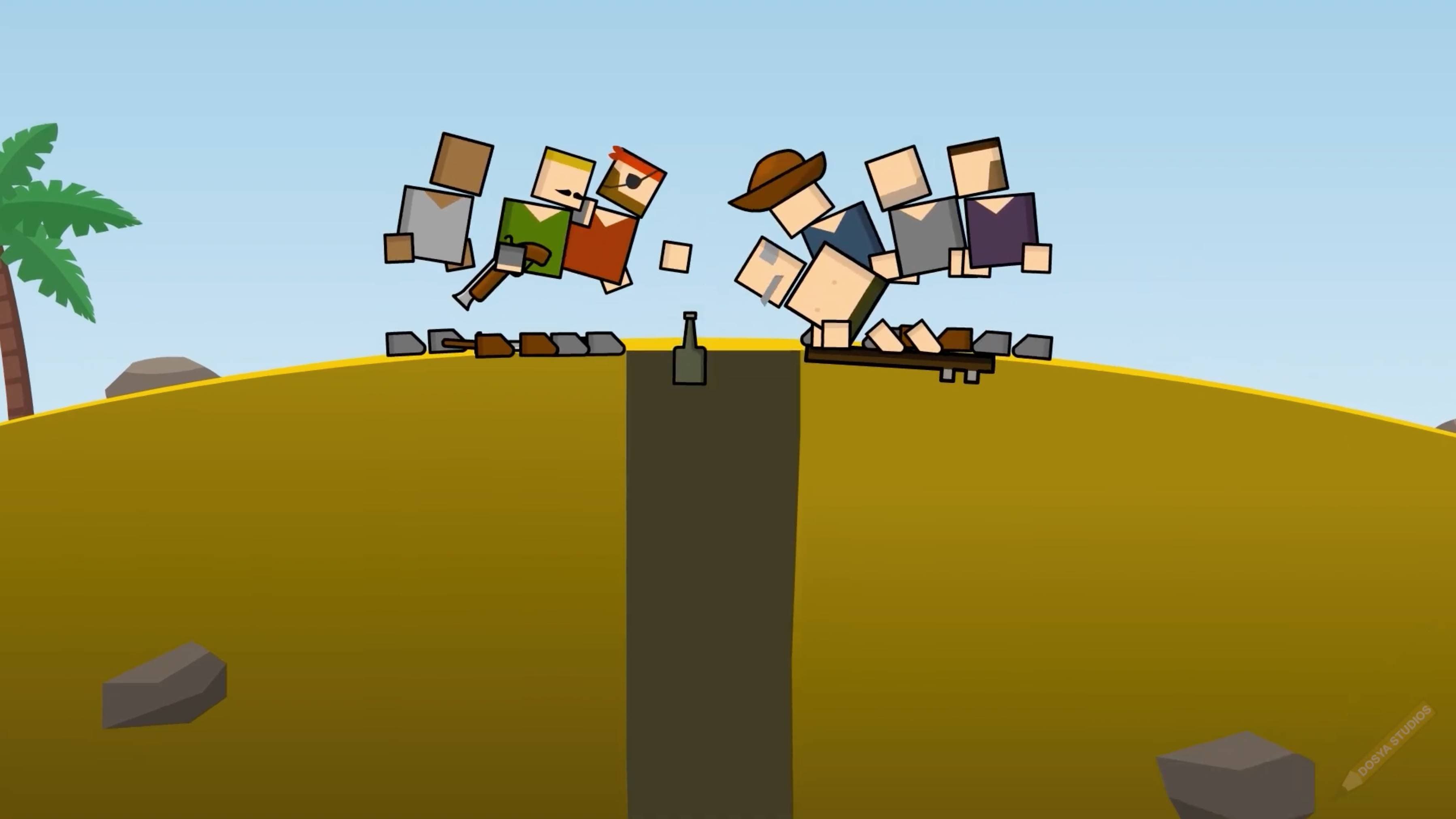 Squareheads — island standoff